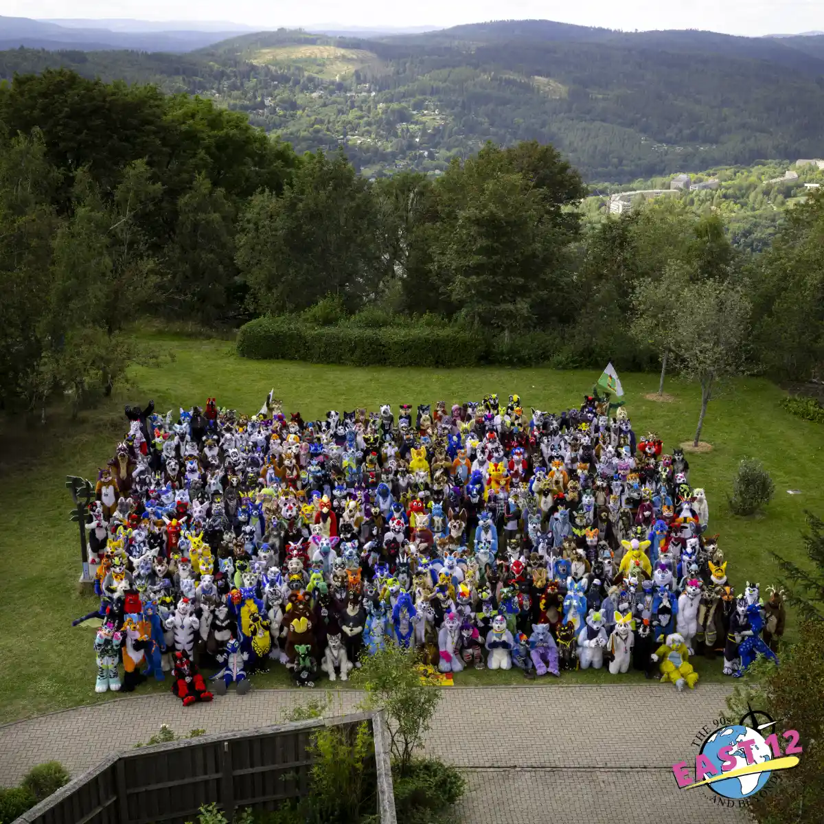 EAST12 Fursuit group photo